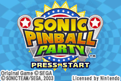 Combo Pack - Sonic Advance + Sonic Pinball Party